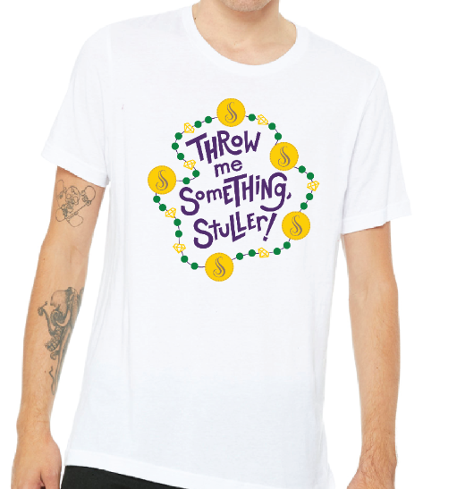 Throw Me Something Stuller Tee