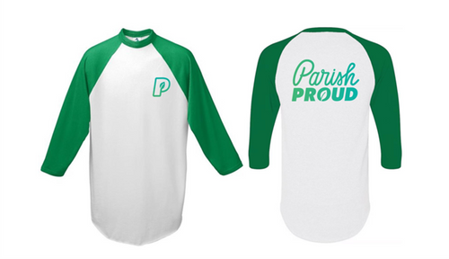 $18 - Parish Proud Jersey T-Shirt 2025