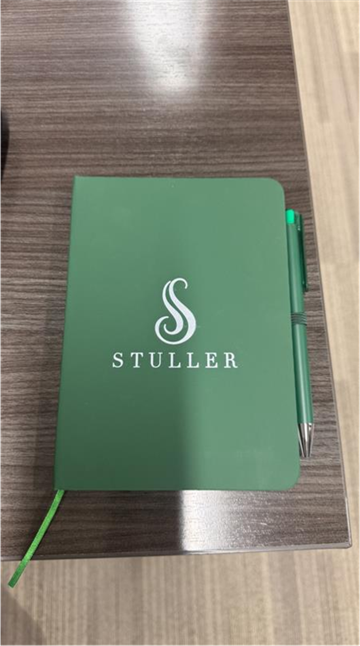 $5 - Green Stuller Notebook