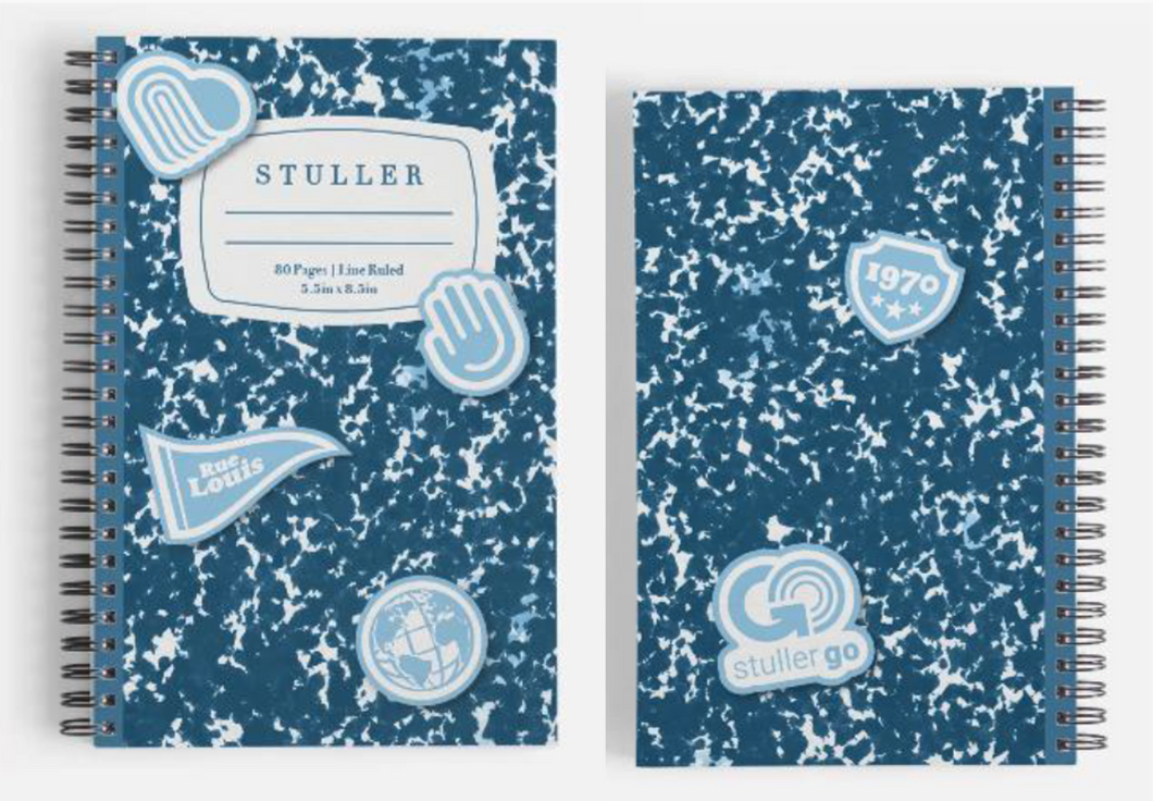 $9 - Blue Stuller Notebook