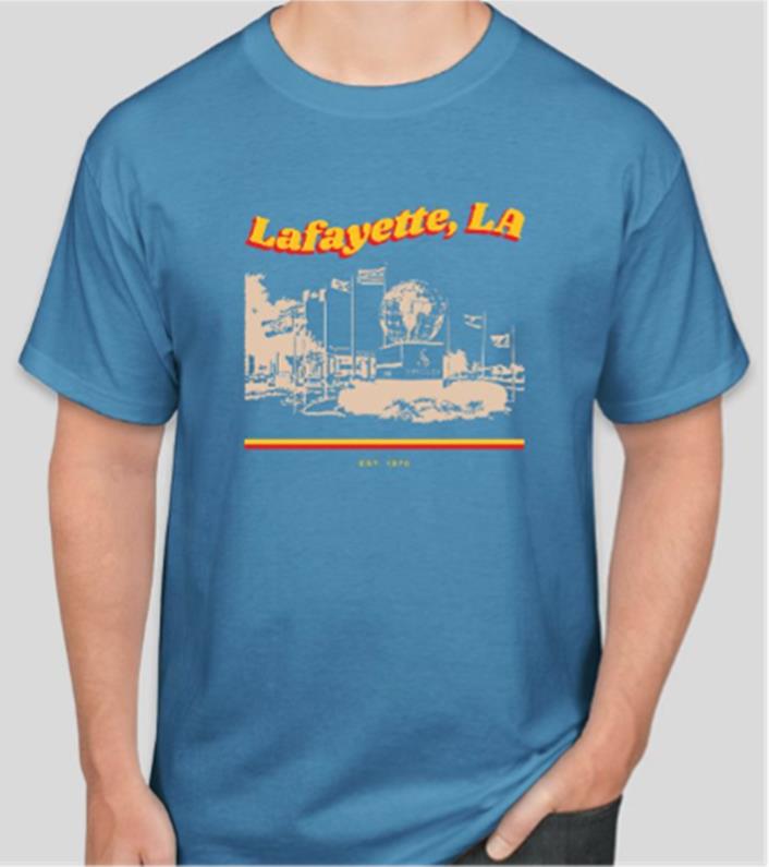 $13 - Lafayette, LA HQ T-shirt