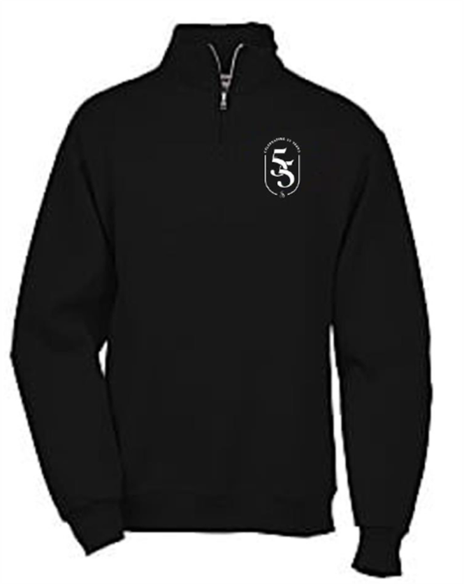 $33 - 55 Black Quarter Zip